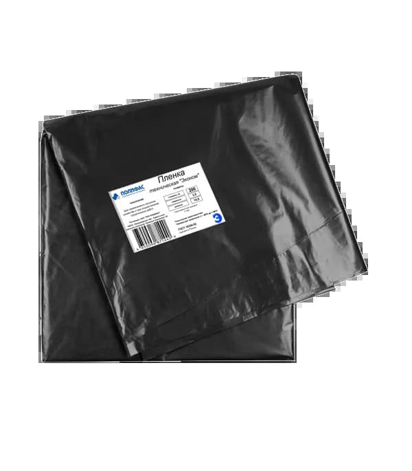 Пленка полиэтиленовая техническая, рукав, 200 мкм, 1,5х100 м